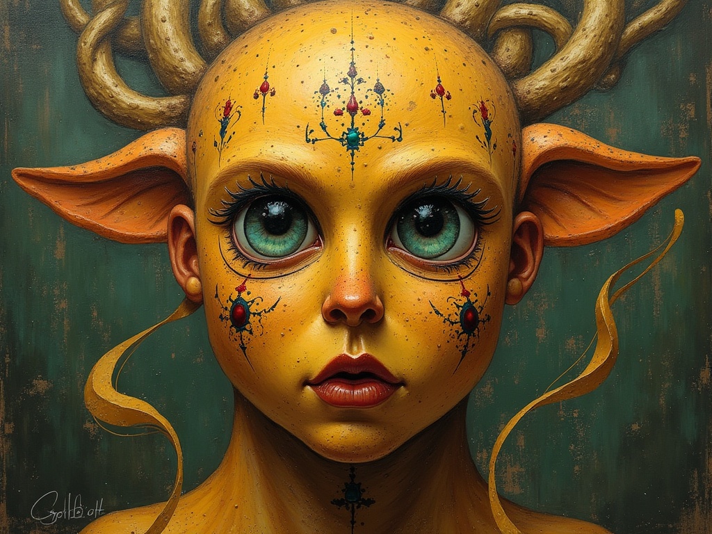 Obra #0035 inspirada en Maquiavelo