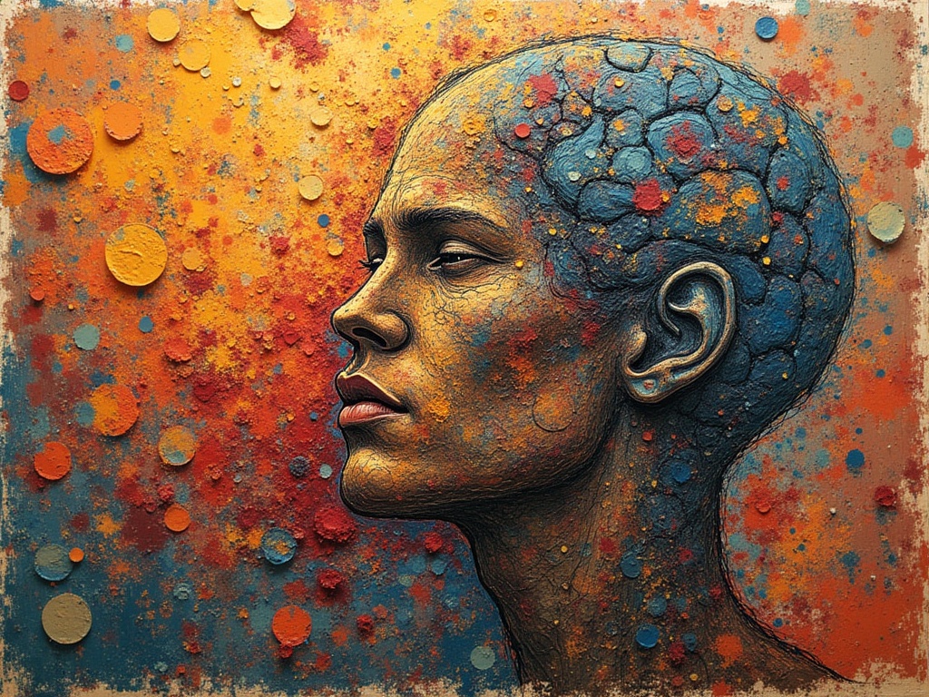 Obra #0046 inspirada en Ayn Rand
