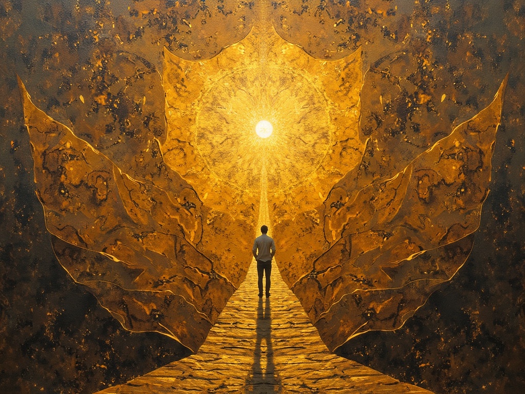 Obra #0057 inspirada en Platón