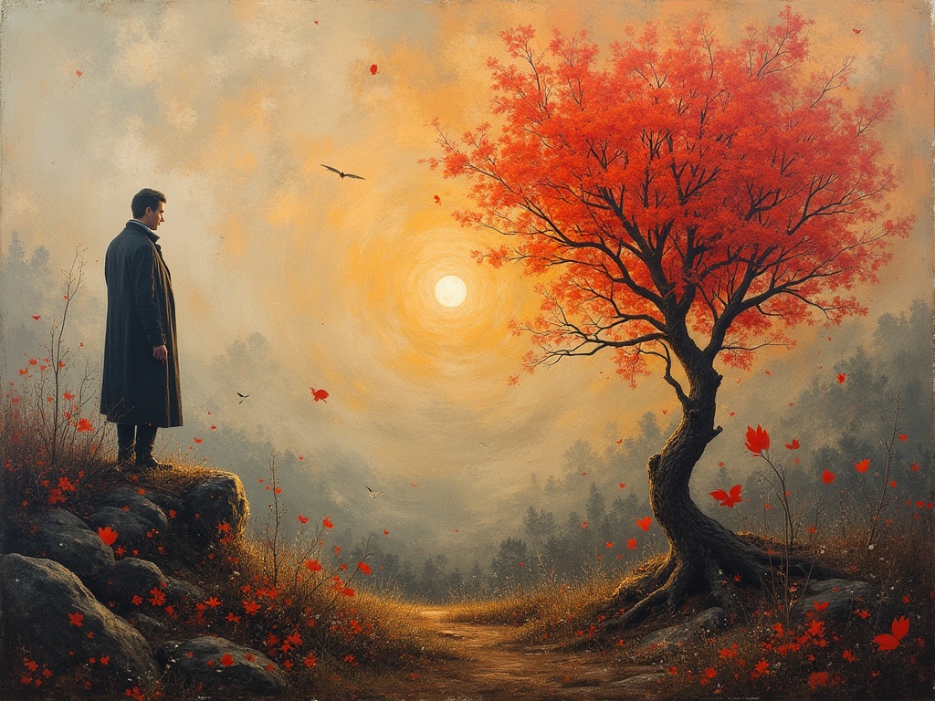 Obra #0061 inspirada en Arthur Schopenhauer