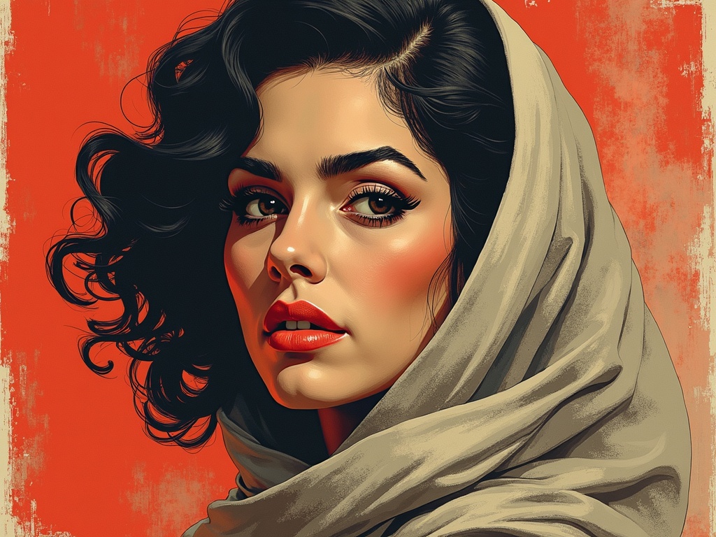 Obra #0075 inspirada en Mary Wollstonecraft