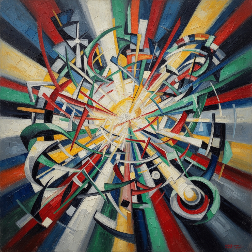 Obra #0114 inspirada en Nietzsche