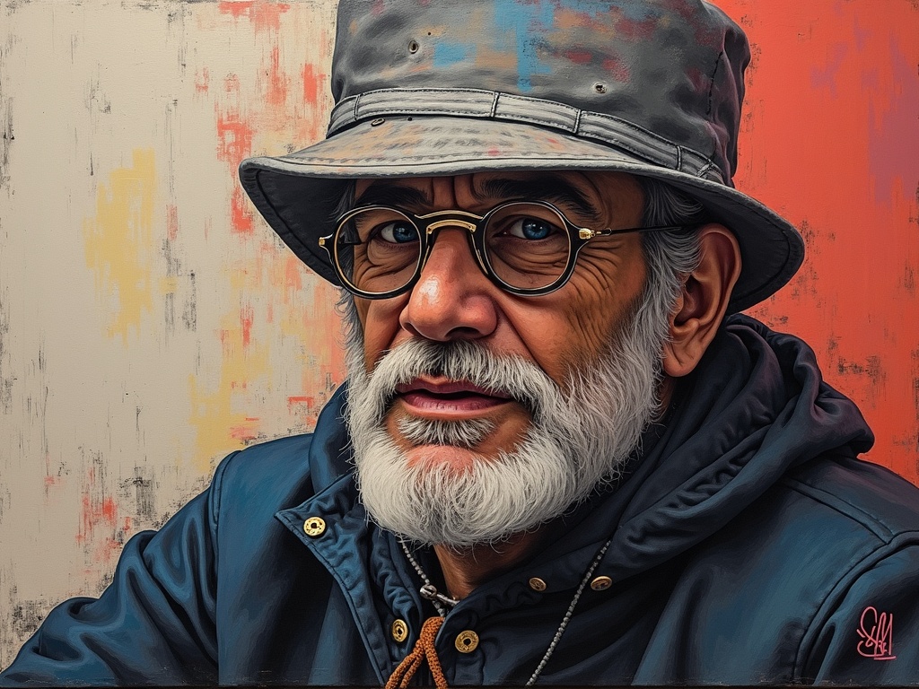 Obra #0126 inspirada en Sócrates