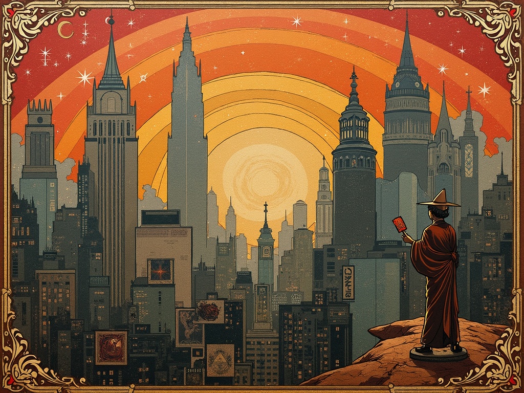 Obra #0143 inspirada en Marx