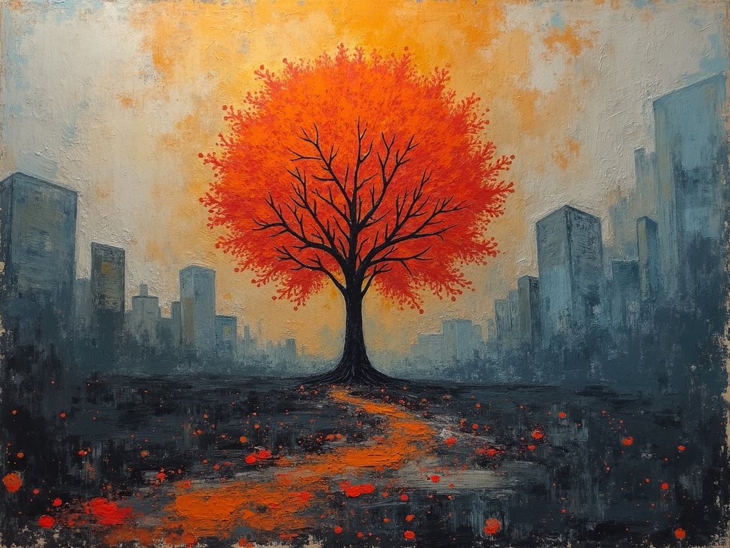 Obra #0152 inspirada en Nietzsche