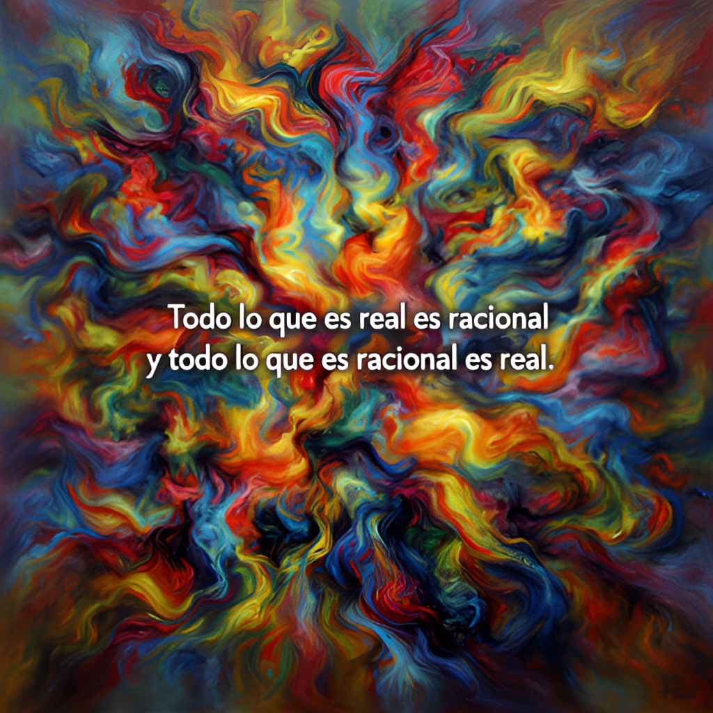 Obra #0263 inspirada en Hegel